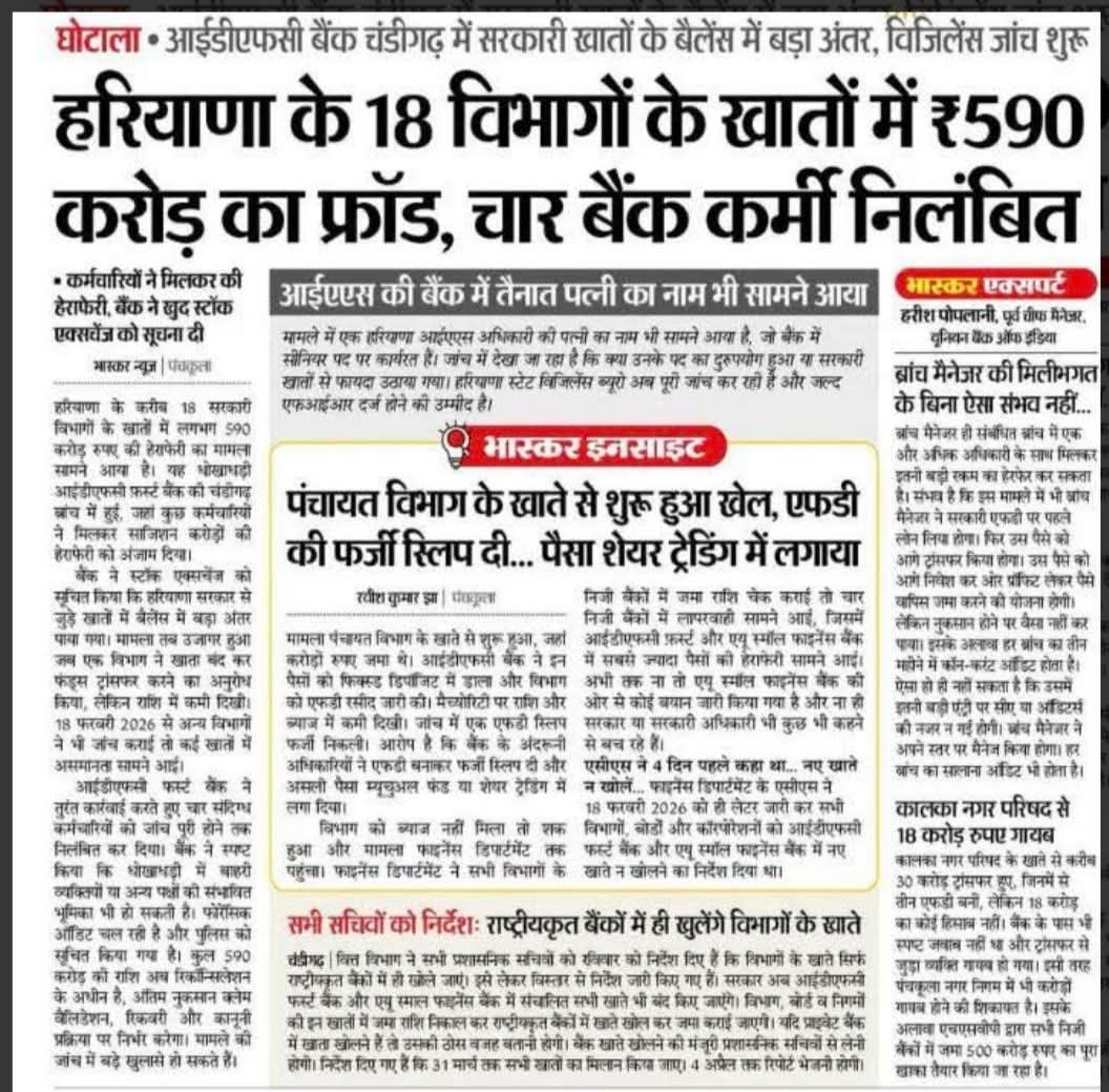 Haryana Govt De-Empanel Banks impact on AU Small Finance Bank shares